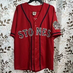 Rolling Stones 2005 Fenway Park Boston Red Socks Concert Shirt Jersey Size M